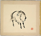 Illustrated book, Tsurusawa Tansaku (died 1797), Album; ink on paper, Japan