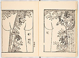 Miyako hinagata, Vol. 9 (kosode patterns from the imperial capital), Woodblock-printed book, Japan