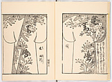 Miyako hinagata, Vol. 9 (kosode patterns from the imperial capital), Woodblock-printed book, Japan