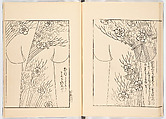 Miyako hinagata, Vol. 10 (kosode patterns from the imperial capital), Woodblock-printed book, Japan