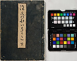 Order Book of Kosode Patterns (Chūmon no hiinagata/Hiinagata chūmon chō), Imura Katsukichi (Japanese,  active early 18th century), Woodblock-printed book; ink on paper, Japan