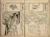 Order Book of Kosode Patterns (Chūmon no hiinagata/Hiinagata chūmon chō), Imura Katsukichi (Japanese,  active early 18th century), Woodblock-printed book; ink on paper, Japan