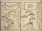 Order Book of Kosode Patterns (Chūmon no hiinagata/Hiinagata chūmon chō), Imura Katsukichi (Japanese,  active early 18th century), Woodblock-printed book; ink on paper, Japan