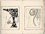 Kosode designs from the Genroku era, Woodblock-printed book, Japan