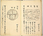 Picture Book of Gold Brocades (Kinrandonsu ezu), Woodblock-printed book; ink on paper, Japan