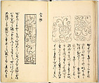 Picture Book of Gold Brocades (Kinrandonsu ezu), Woodblock-printed book; ink on paper, Japan