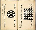 Picture Book of Gold Brocades (Kinrandonsu ezu), Woodblock-printed book; ink on paper, Japan