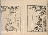 Miyako hinagata, Vol. 1 (kosode patterns from the imperial capital), Woodblock-printed book, Japan
