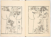 Miyako hinagata, Vol. 5 (kosode patterns from the imperial capital), Woodblock-printed book, Japan