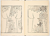 Miyako hinagata, Vol. 5 (kosode patterns from the imperial capital), Woodblock-printed book, Japan