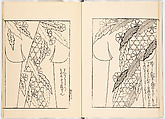 Miyako hinagata, Vol. 5 (kosode patterns from the imperial capital), Woodblock-printed book, Japan