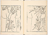 Miyako hinagata, Vol. 5 (kosode patterns from the imperial capital), Woodblock-printed book, Japan