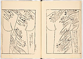 Miyako hinagata, Vol. 5 (kosode patterns from the imperial capital), Woodblock-printed book, Japan