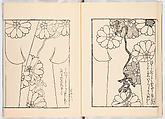 Miyako hinagata, Vol. 6 (kosode patterns from the imperial capital), Woodblock-printed book, Japan