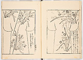 Miyako hinagata, Vol. 6 (kosode patterns from the imperial capital), Woodblock-printed book, Japan