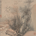 Landscapes after old masters, Huang Jun (Chinese, 1775–1850), Album of eight leaves; ink and color on paper, China