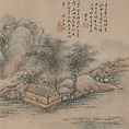 Landscapes after old masters, Huang Jun (Chinese, 1775–1850), Album of eight leaves; ink and color on paper, China