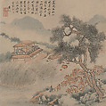 Landscapes after old masters, Huang Jun (Chinese, 1775–1850), Album of eight leaves; ink and color on paper, China