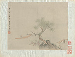 Landscapes, Zhu Henian (Chinese, 1760–1844), Album; ink and color on paper, China