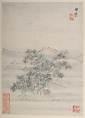 Views of Nanjing for Zhou Lianggong, Hu Yukun (Chinese, ca. 1607–after 1687), Album of twelve paintings; ink and color on paper, China