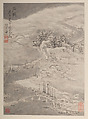Views of Nanjing for Zhou Lianggong, Hu Yukun (Chinese, ca. 1607–after 1687), Album of twelve paintings; ink and color on paper, China