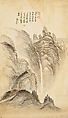 Mount Geumgang, Sin Hak-gwon (artist name: Doam) (Korean, 1785–1866), Eight-panel folding screen; ink and light color on paper, Korea