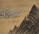Album of Mount Geumgang (Pungak-docheop), Jeong Seon (artist name: Gyeomjae) (Korean, 1676–1759), Six leaves from a fourteen-leaf album; ink and light color on silk, Korea
