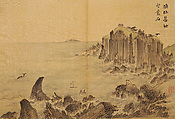 Album of Sea and Mountains (Haesan-docheop), Kim Hajong (artist name: Yudang) (Korean, 1793–after 1875), Twenty-five-leaf album; ink and light color on silk, Korea