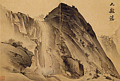Album of Sea and Mountains (Haesan-docheop), Kim Hajong (artist name: Yudang) (Korean, 1793–after 1875), Twenty-five-leaf album; ink and light color on silk, Korea