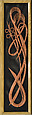 Peace Score (Heiwa no fu), Iizuka Shōkansai (Japanese, 1919–2004), Set of two framed bamboo panels; timber bamboo, rattan, and metal, Japan