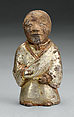 Elephant and Groom, Gilt and silvered bronze, China