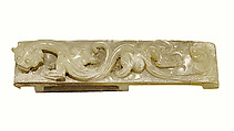Sword with Ornamental Fittings, Sword: iron; fittings: jade (nephrite), China