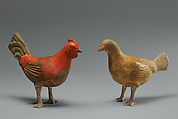 Hen, Earthenware with pigment, China