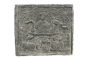 Brick with the Mother Queen of the West, Earthenware, China
