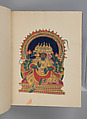 Album of Hindu deities, Unidentified artists (Indian, Madurai, ca. 1830s), Watercolor, ink, and gold on paper, India