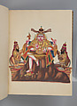 Album of Hindu deities, Unidentified artists (Indian, Madurai, ca. 1830s), Watercolor, ink, and gold on paper, India