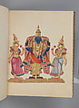Album of Hindu deities, Unidentified artists (Indian, Madurai, ca. 1830s), Watercolor, ink, and gold on paper, India