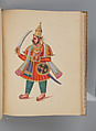 Album of Hindu deities, Unidentified artists (Indian, Madurai, ca. 1830s), Watercolor, ink, and gold on paper, India