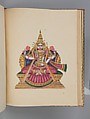 Album of Hindu deities, Unidentified artists (Indian, Madurai, ca. 1830s), Watercolor, ink, and gold on paper, India