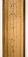 Five Tanka Poems, Yosano Akiko 与謝野晶子 (Japanese, 1878–1942), Hanging scroll; ink and gold- and silver-decorated paper, Japan