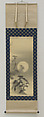 Moonlit Landscape, Nagasawa Rosetsu 長澤蘆雪 (Japanese, 1754–1799), Hanging scroll; ink on silk, Japan