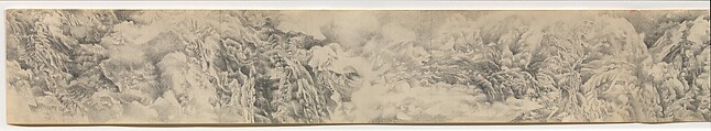 Study for Ink Handscroll, Liu Dan (Chinese, born 1953), Pencil on paper, China