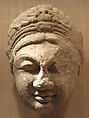 Head of an Unidentified Deity, Sandstone, India (Himachal Pradesh, possibly Kangra district)