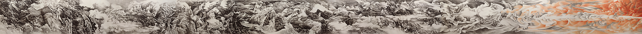 Ink Handscroll, Liu Dan (Chinese, born 1953), Handscroll; ink and color on paper, China