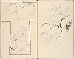 Hinagata chō (Model Book), Unidentified artist, Ink on paper, Japan