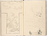 Hinagata chō (Model Book), Unidentified artist, Ink on paper, Japan