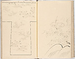 Hinagata chō (Model Book), Unidentified artist, Ink on paper, Japan