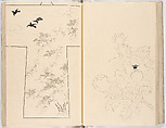Hinagata chō (Model Book), Unidentified artist, Ink on paper, Japan