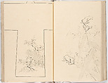 Hinagata chō (Model Book), Unidentified artist, Ink on paper, Japan
