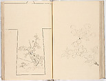 Hinagata chō (Model Book), Unidentified artist, Ink on paper, Japan